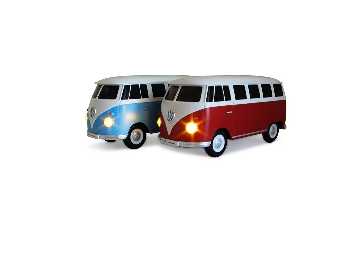 Enceinte haut-parleur Bluetooth VW T1 Bus – bleu/blanc