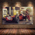 Classic Ferrari Canvas Print
