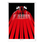Affiche œuvre graphique numérotée Porsche 963 LMDh, 2023