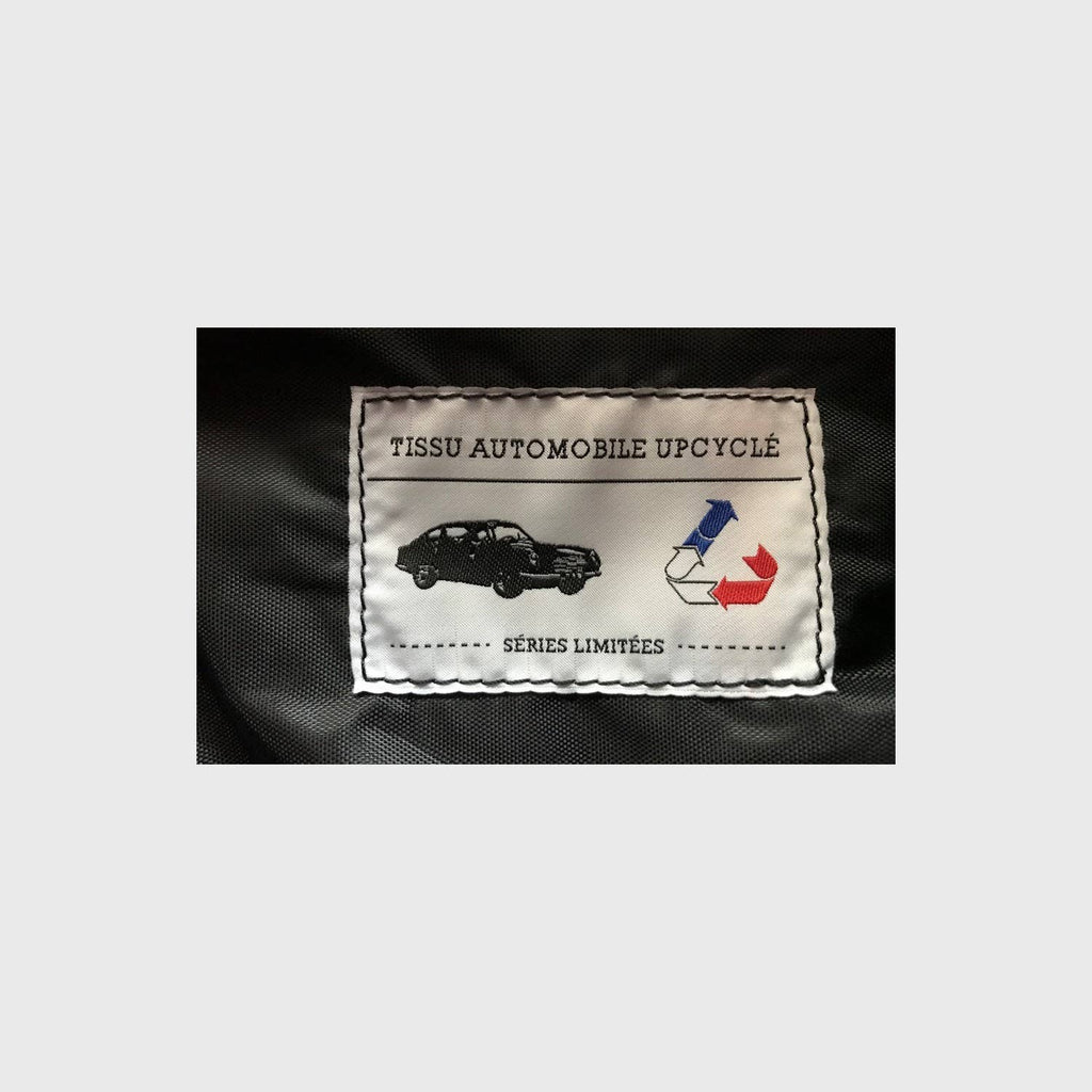 Trousse de toilette homme Bobby gris et noir en toile NBN2