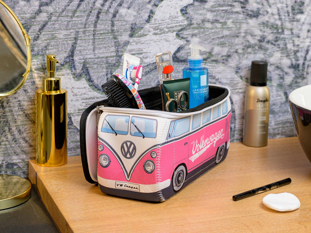 Trousse de toilette voyage Volkswagen grand modèle – Rose