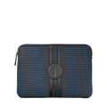 Housse ordinateur 13 pouces bleue, noire et grise