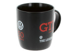 VW GTI Tasse à café 370 ml - NOIR ***ÉDITION SPÉCIALE 50e ANNIVERSAIRE***