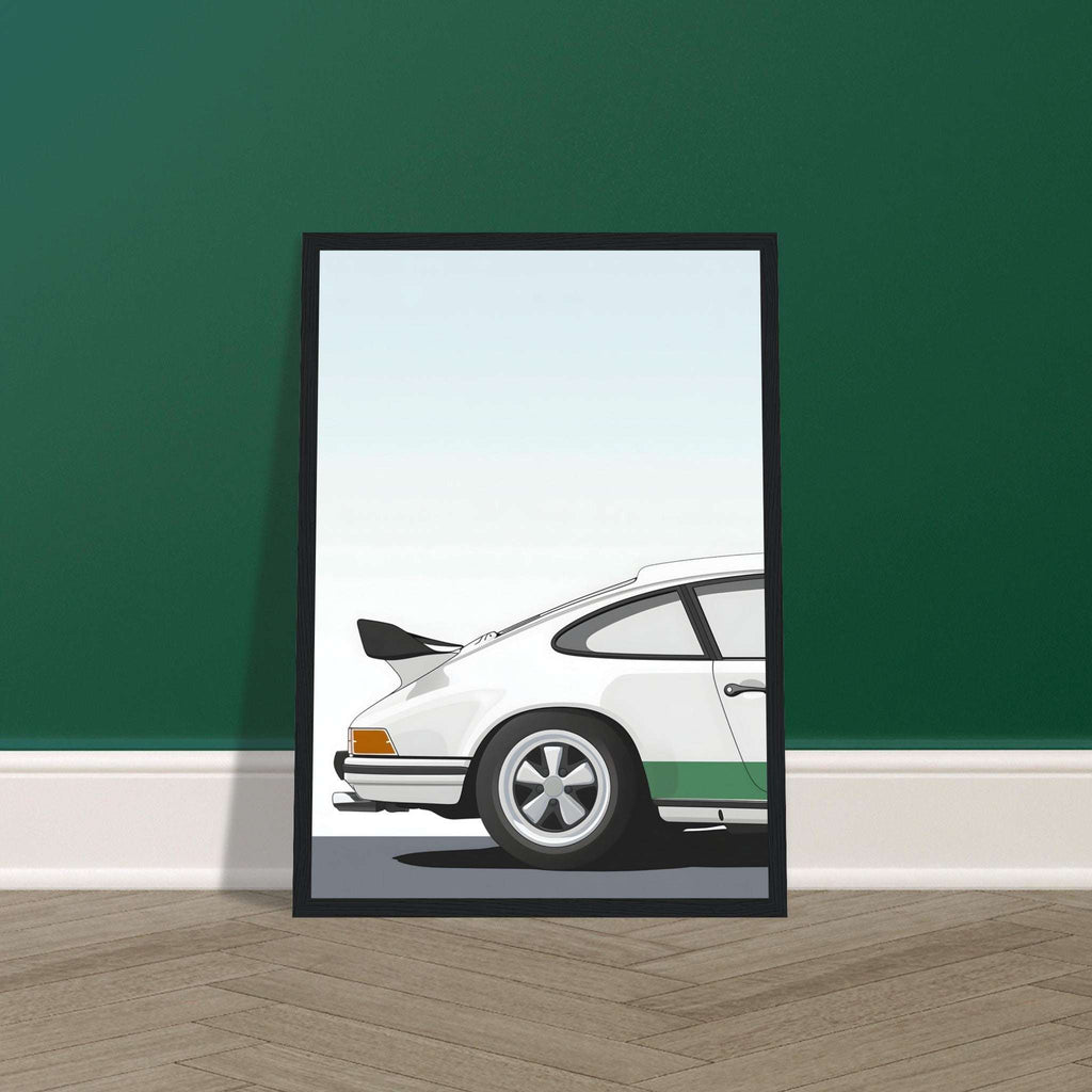 Affiche oeuvre 911 Élégance Rétro A3
