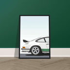 Affiche oeuvre 911 Élégance Rétro A3
