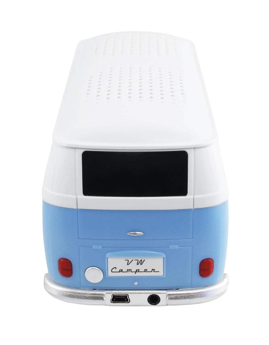 Enceinte haut-parleur Bluetooth VW T1 Bus – bleu/blanc