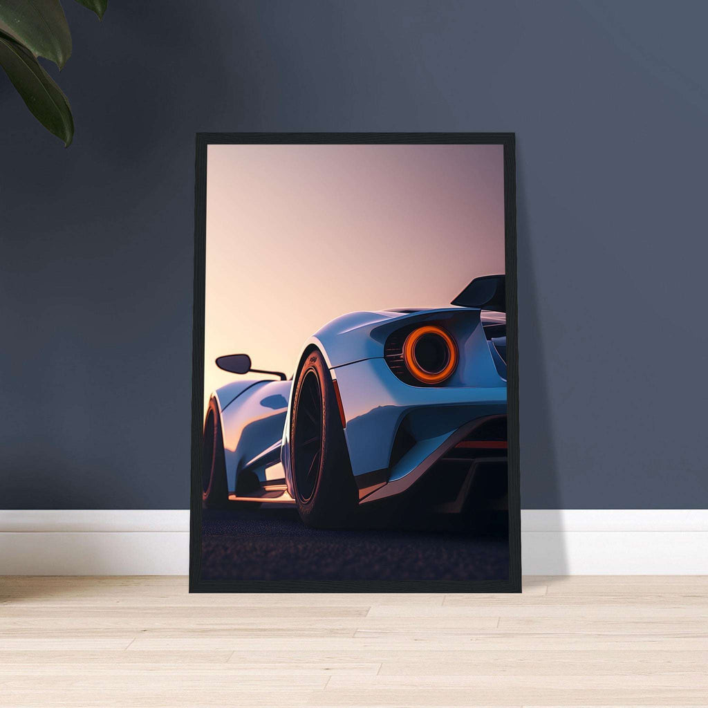 Affiche Oeuvre Ford GT40 Instinct de Pilote A3