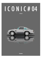 Affiche par Cirebox ICONIC ASTON MARTIN DB5 #04