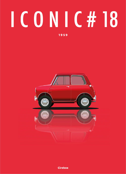 Affiche par Cirebox ICONIC AUSTIN MINI #18