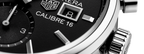 Montre Tag Heuer® Carrera. Calibre 16 Acier Bracelet Aligator Noir