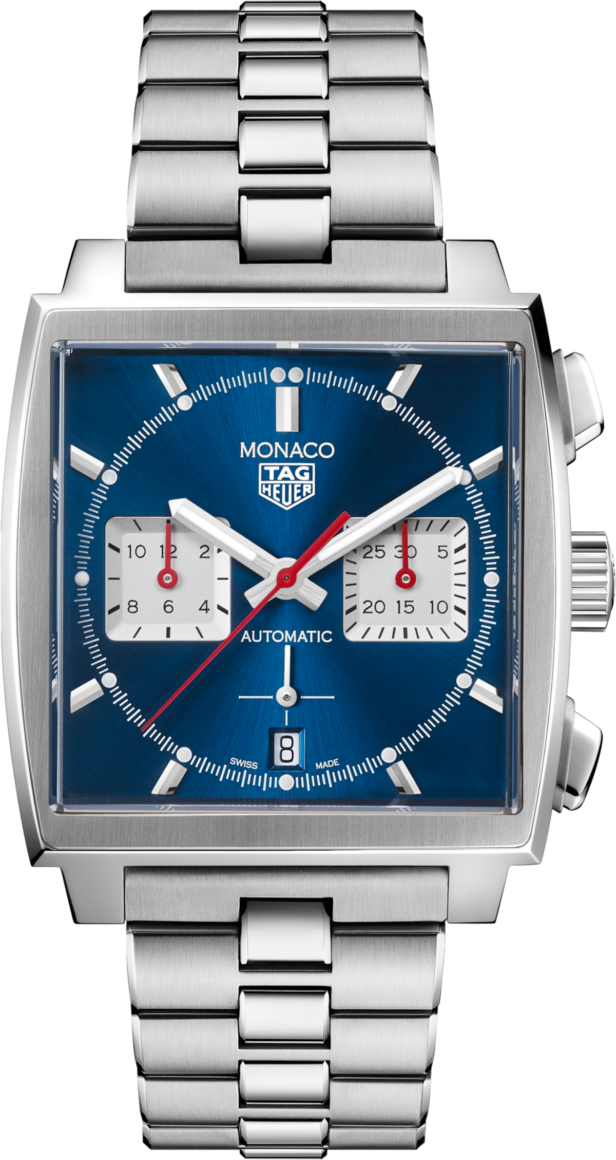 Montre TAG Heuer® Monaco.  Calibre TH20-00 Acier Bracelet Acier