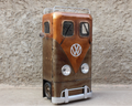 Bar mobile armoire design Vw Marron&Noir
