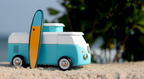 Bonbons à la menthe Candylab - Combi VW Beach - Océan - variante Rose / Jaune 3+