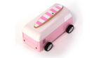 Bonbons à la menthe Candylab - Combi VW Beach - Océan - variante Rose / Jaune 3+