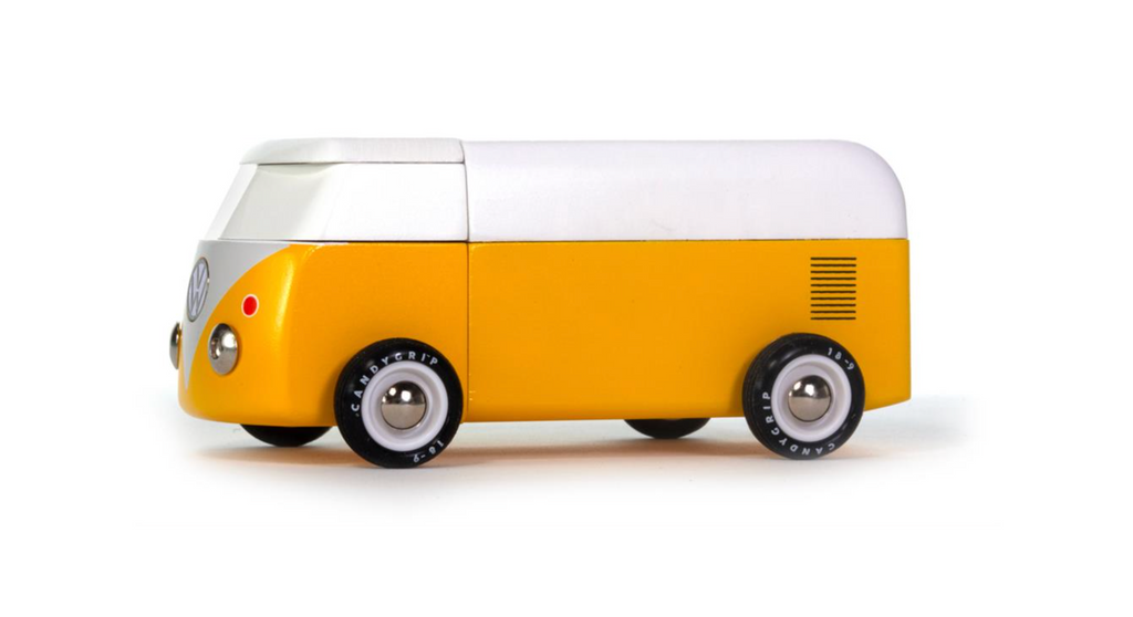 Bonbons à la menthe Candylab - Combi VW Beach - Océan - variante Rose / Jaune 3+