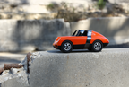 Jouet Petite Voiture Luft 911 Targa Playforever Orange 3+