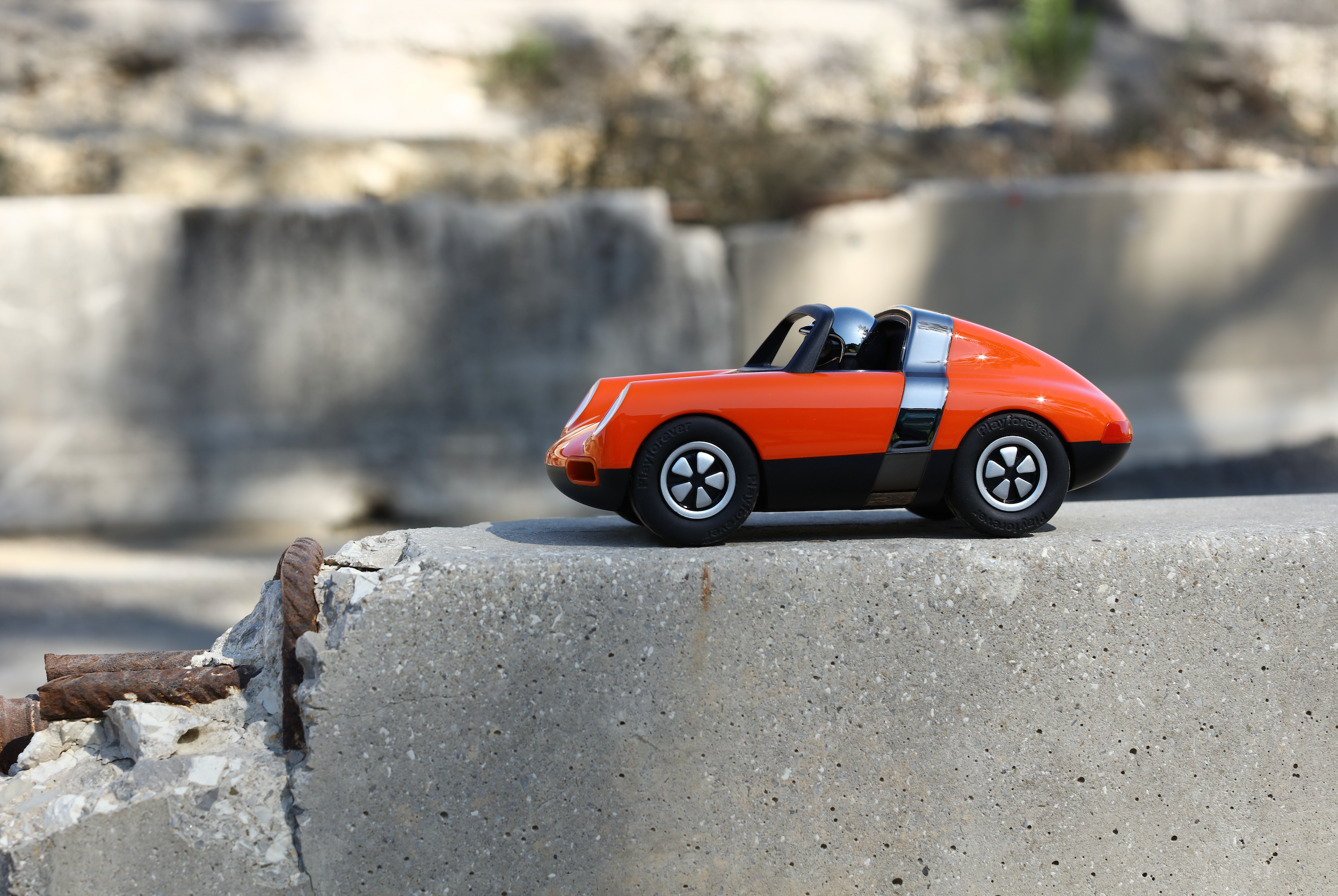Toy Small Car Porsche 911 Playforever Orange 3+