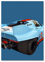 Affiche Voiture de Sport & Course - 60X90cm - Décoration Impression