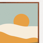 Affiche d'Artiste Florent Bodart Minimal Van 50x70cm