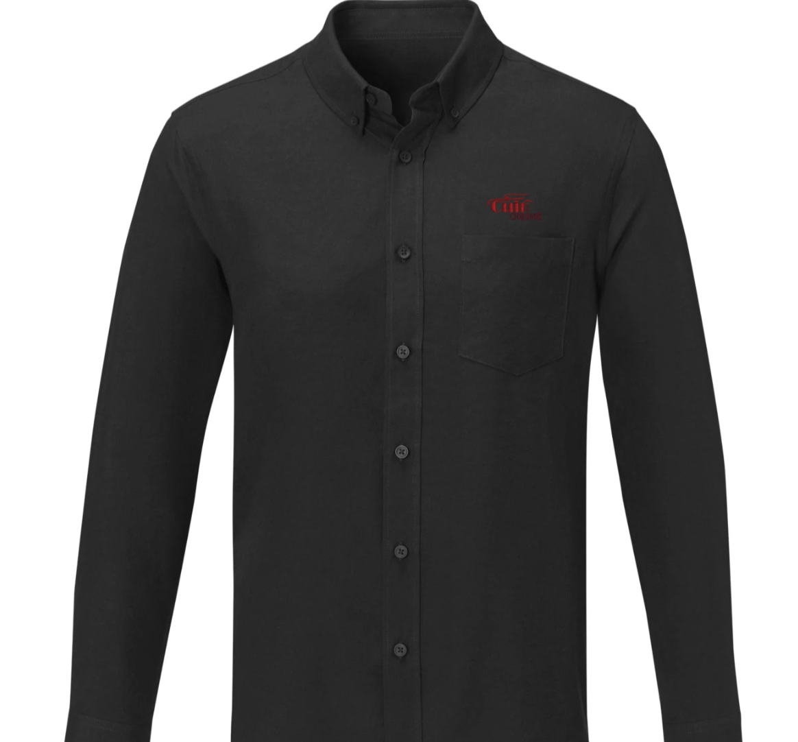 Chemise Homme Manche Longue Cuir & Chrome