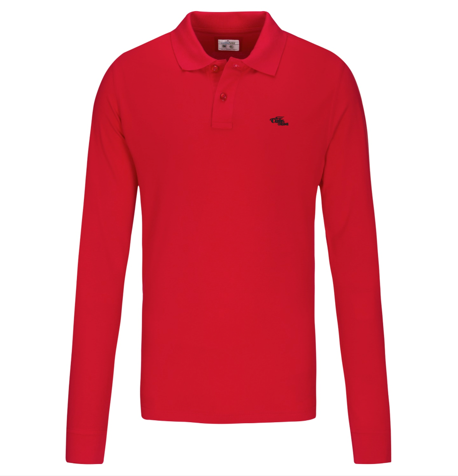 Polo homme piqué à manches longues CottoVer®