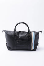 Sac de voyage en cuir 24H Le Mans Chris 48h noir