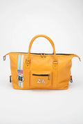 Sac de voyage en cuir 24H Le Mans Chris 48h miel