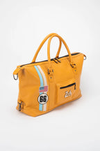 Sac de voyage en cuir 24H Le Mans Chris 48h miel