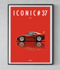 Table by Cirebox ICONIC #37 FERRARI F40 FOREX 5mm