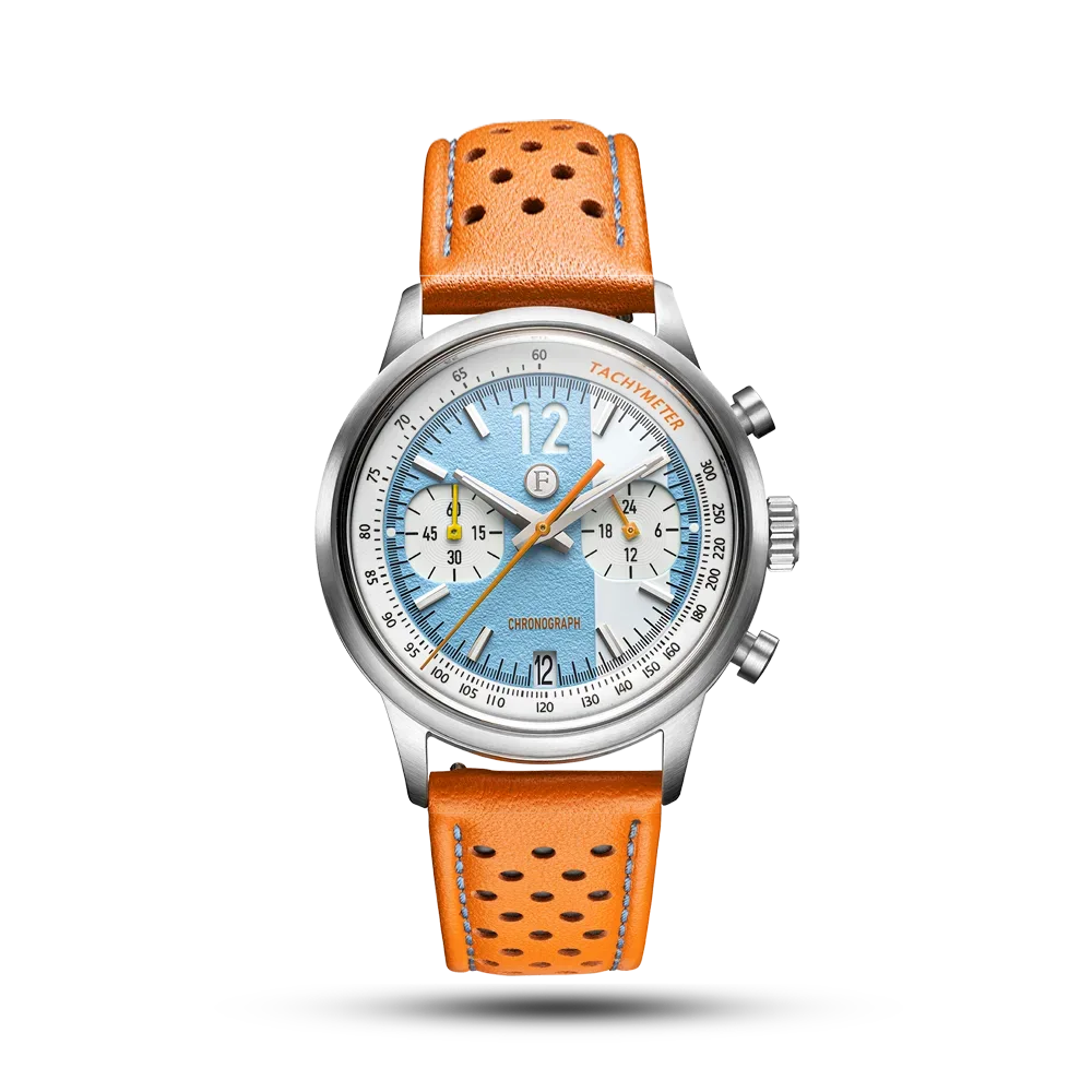 Race Master Chronographe GLF Orange Bleu