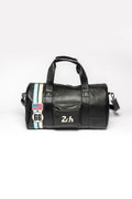 Sac de voyage en cuir 24H Le Mans Georges Planeur noir