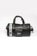 Sac de voyage en cuir 24H Le Mans Georges Planeur noir