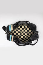 Sac de voyage en cuir 24H Le Mans Georges Planeur noir