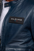 Blouson en cuir Alpine M70 Collector 70 ans bleu royal Homme