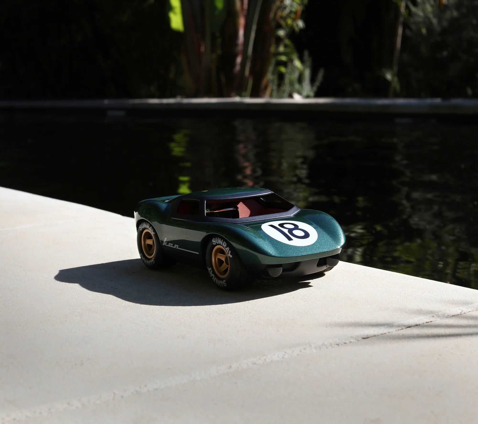 Toy Small Car Porsche 911 Playforever Orange 3+