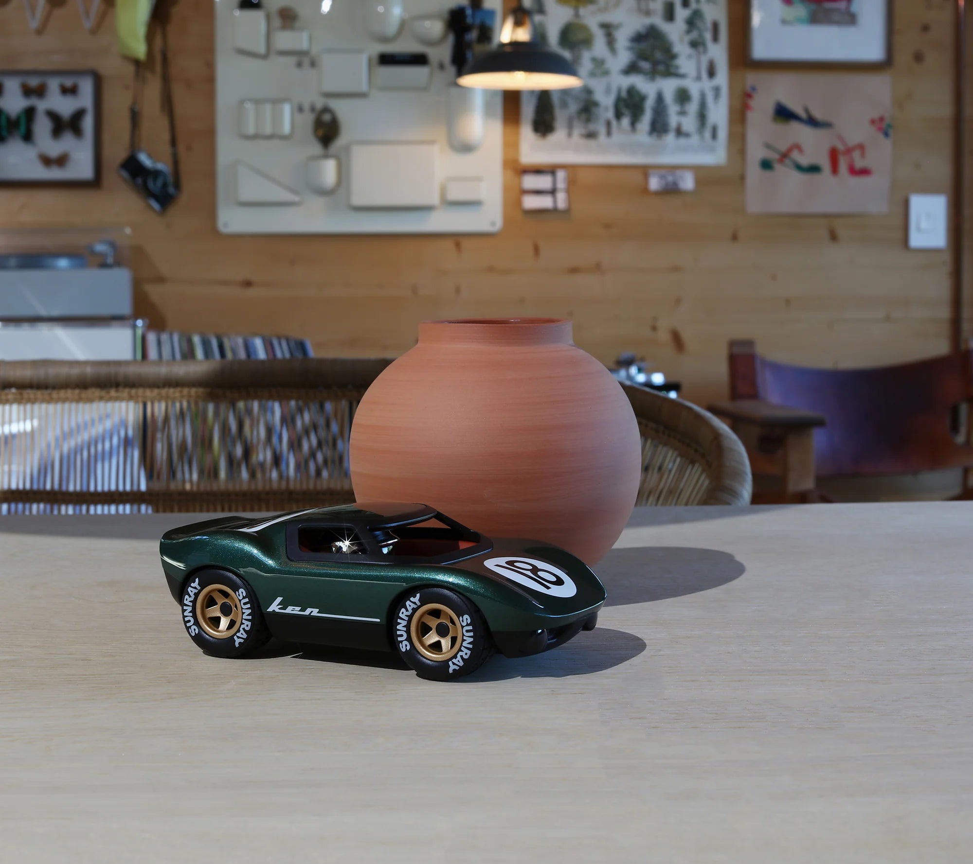 Toy Small Car Porsche 911 Playforever Orange 3+