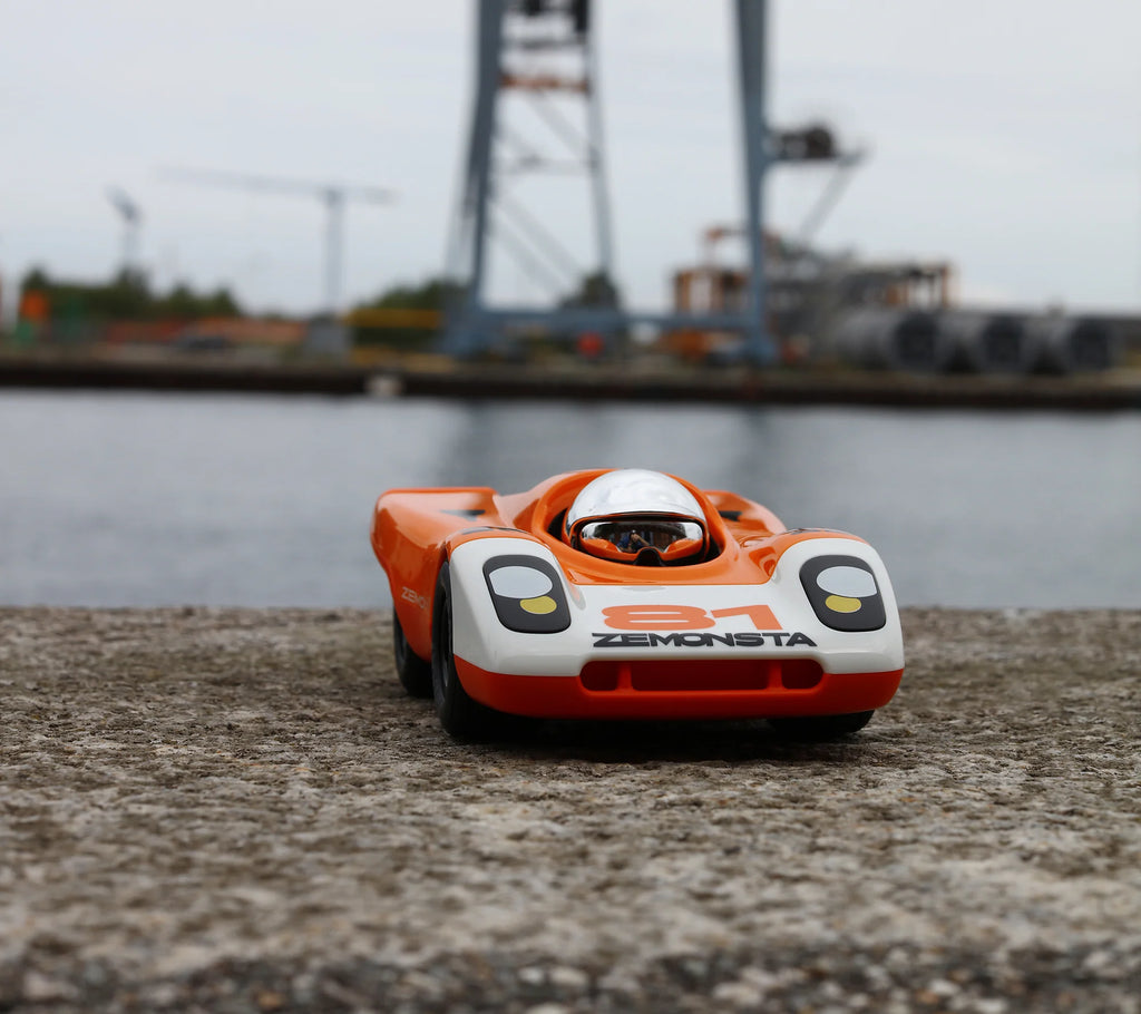 Toy Small Car Porsche 911 Playforever Orange 3+
