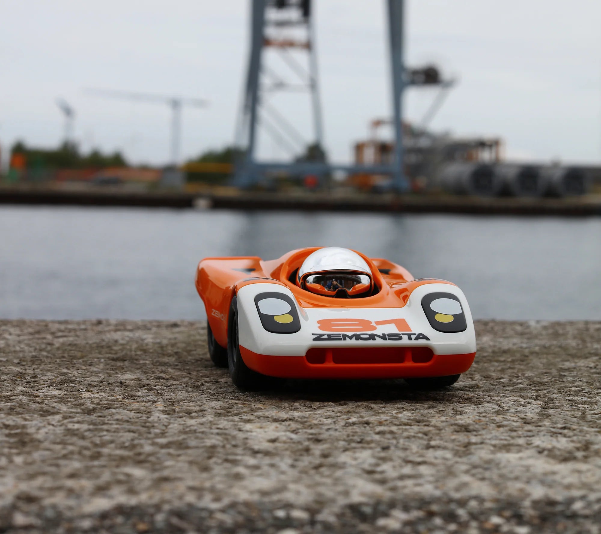 Toy Small Car Porsche 911 Playforever Orange 3+