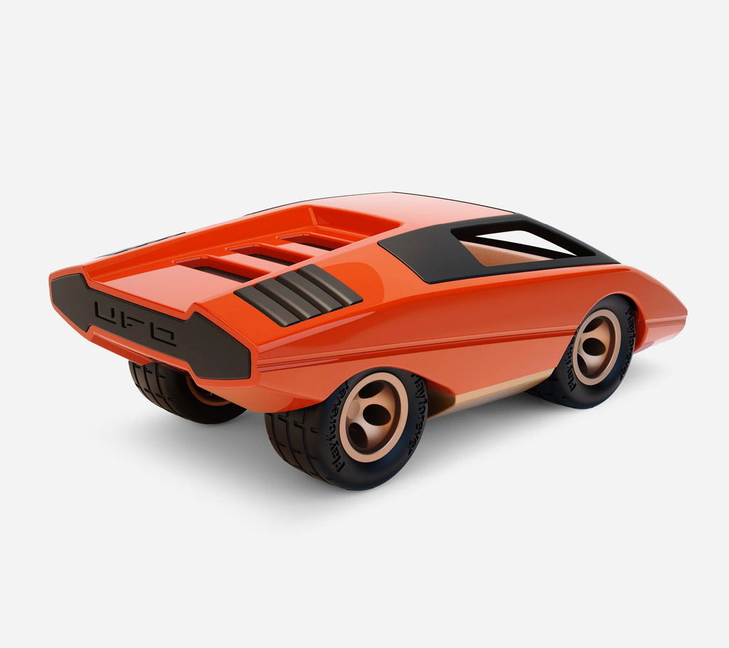 Jouet Petite Voiture UFO Lambo Mamba Orange 3+