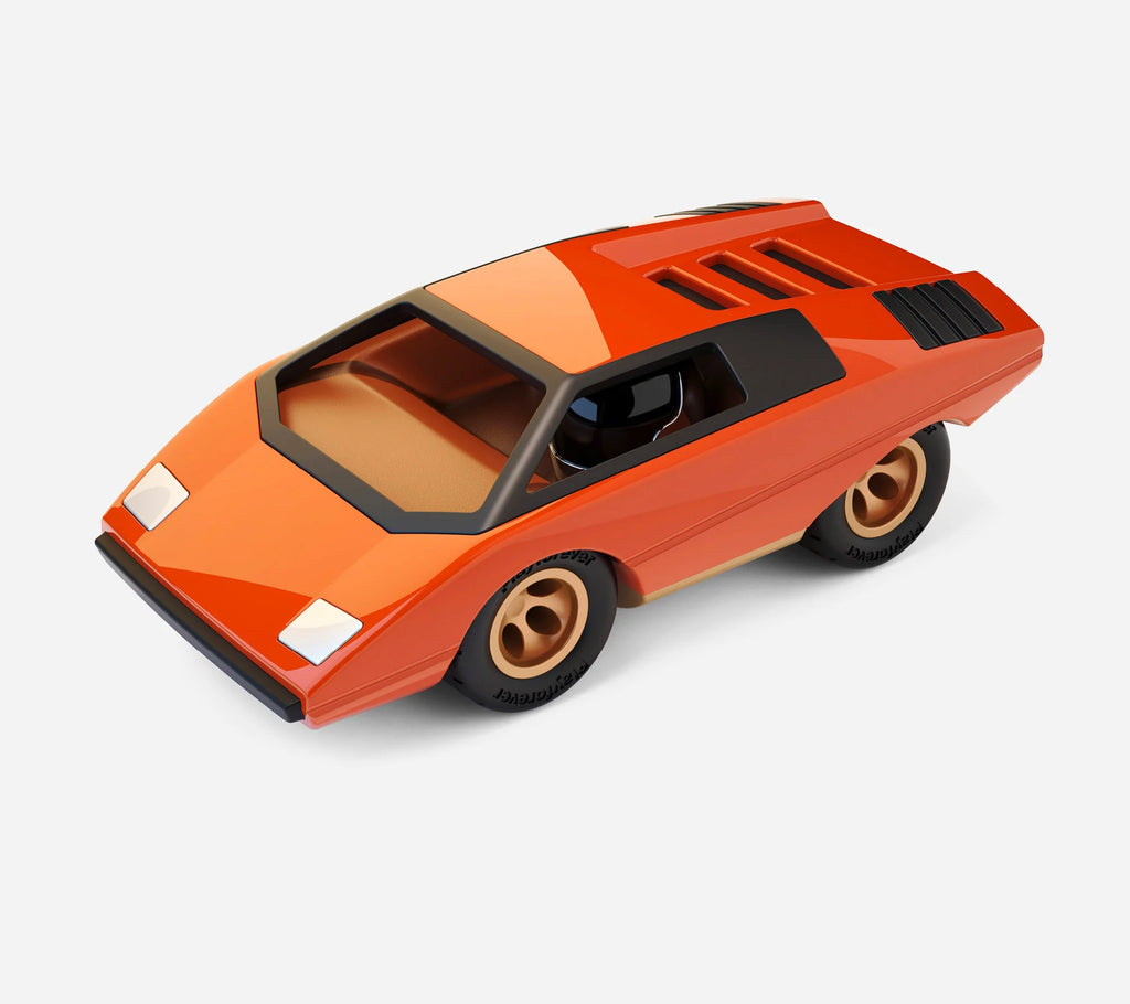 Jouet Petite Voiture UFO Lambo Mamba Orange 3+