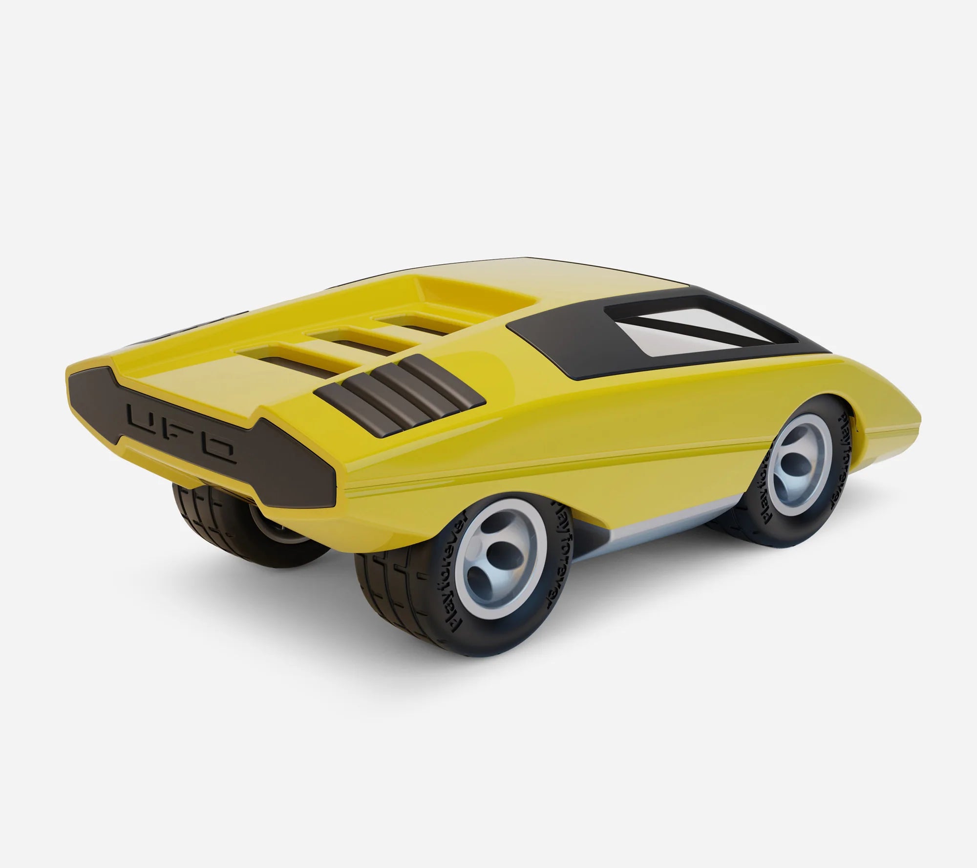 Jouet Petite Voiture UFO Lambo Mamba Jaune 3+