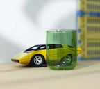 Jouet Petite Voiture UFO Lambo Mamba Jaune 3+