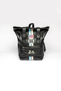 Sac à dos en cuir 24H Le Mans Ronnie noir