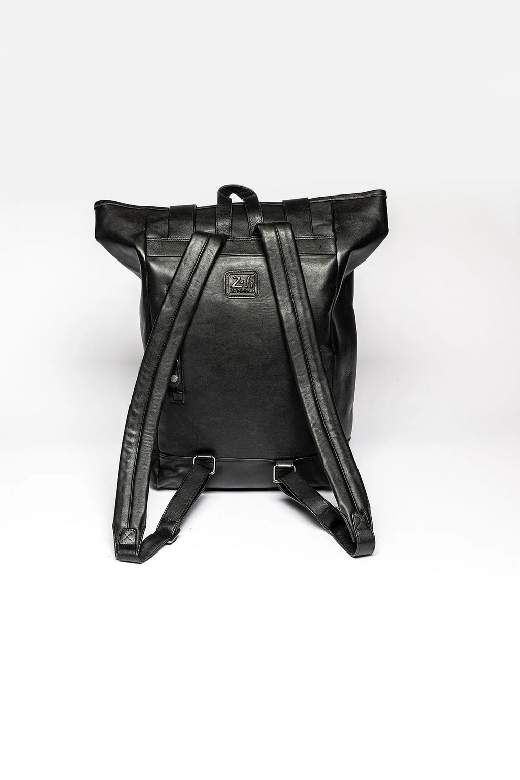 Sac à dos en cuir 24H Le Mans Ronnie noir