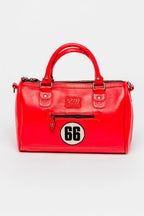 Sac à Main en cuir 24H Le Mans Rosy 12h rouge poivre Femme