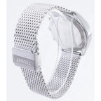 Montre Tissot T-Classic Pr 100 Chronograph Bracelet en Maille Milanaise Acier Argent 101.417.11.041.00