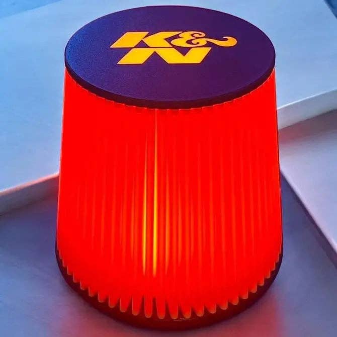 Lampe Originale Filtre à Air K&N - Pure Décoration Automobile Racing