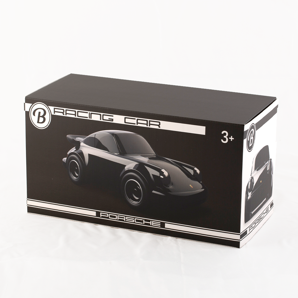 Toy Small Porsche 911 Black Metal Car - Yellow / Silver Metal / Red variant 3+