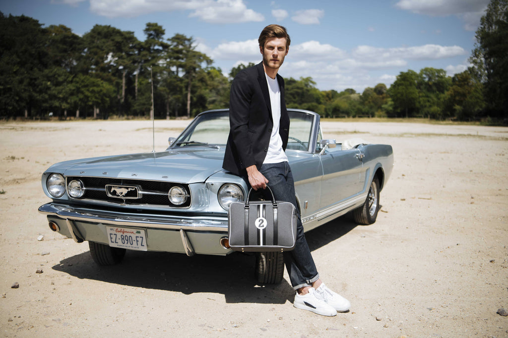 Sac ordinateur 13 pouces James NBN2 gris et blanc écologique
