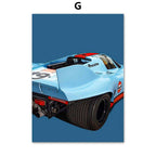 Affiche Voiture de Sport & Course - 60X90cm - Décoration Impression